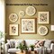 12 PCS Embroidery Fabric for Needlework Garment Craft, Pre-Cut Beige Embroidery Cloth, Natural Cotton Embroidery Cloth Fabric Squares (9.8 × 9.8 Inch)